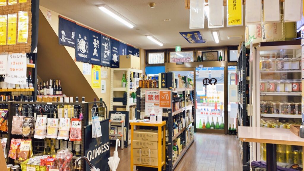 佐野屋の店内