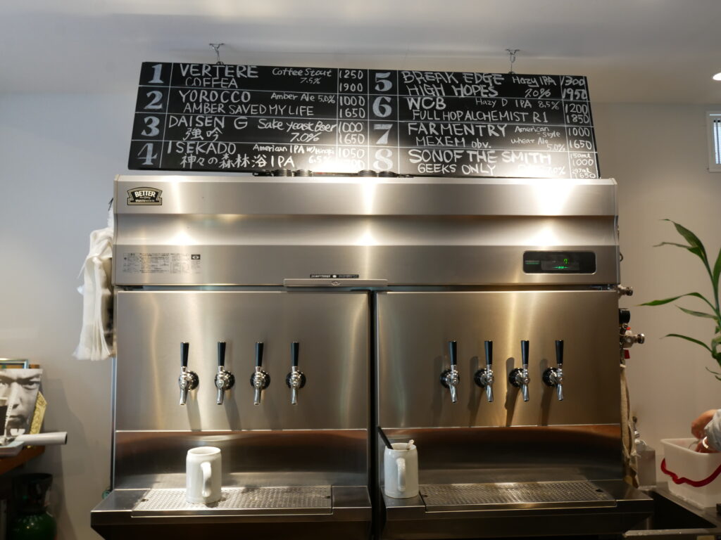 ダンキービアストアのサーバー・タップ